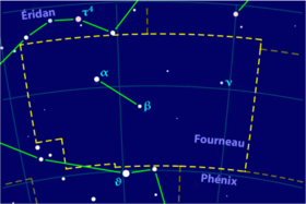 Image illustrative de l'article Fourneau (constellation)