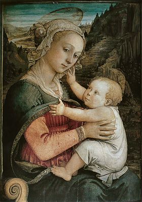 Image illustrative de l'article Vierge à l'Enfant (Fra Filippo Lippi, Alte Pinakothek)