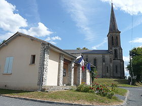 L'église et la mairie