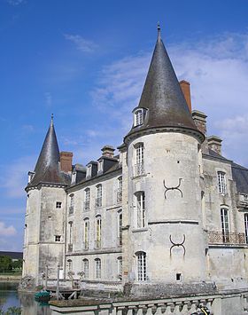 Le château d'Ô (façade ouest)