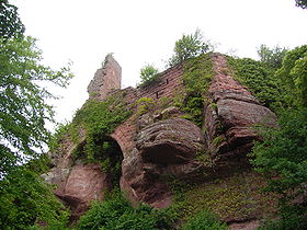 Donjon du château de Guirbaden