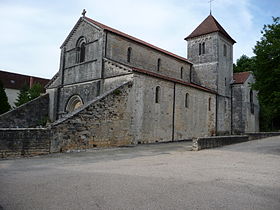 L'église de Courtefontaine datant du XIIe siècle.