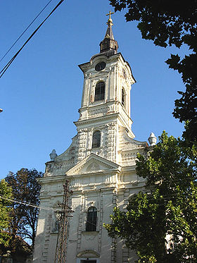 L'église catholique Sainte-Anne à Bela Crkva