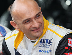 Gabriele Tarquini au Japon en 2009