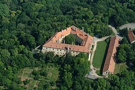 Le chateau Renaissance-Baroque de Galgóc (ou Galgocz), construit en 1720.