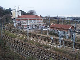 La gare de Lyon-Saint-Clair en 2007