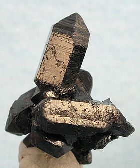 Gaudefroyite, Wessels Mine, Afrique du Sud, 1.8 x 1.3 x 1.2 cm.