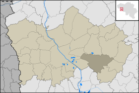 Localisation de Gaurain-Ramecroix au sein de Tournai