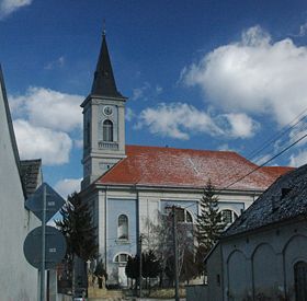 Gbely, église
