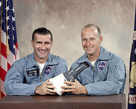Gemini 11 (G-D: Gordon, Conrad)