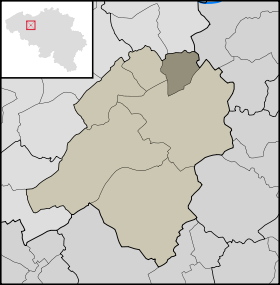 Localisation de Gijzenzele au sein d'Oosterzele
