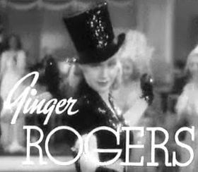 Ginger Rogers dans Pension d'artistes (1937)