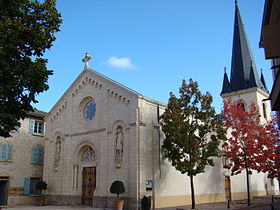 L'église de Gleizé et son clocher