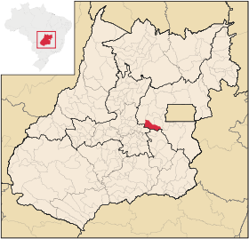 Localisation de Abadiânia sur une carte