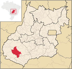 Localisation de Jataí sur une carte