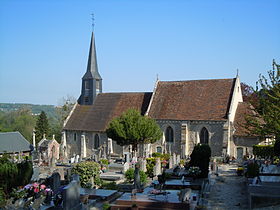 Eglise et cimetière de Gonneville-sur-Mer