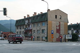 Ustiprača, siège de la municipalité