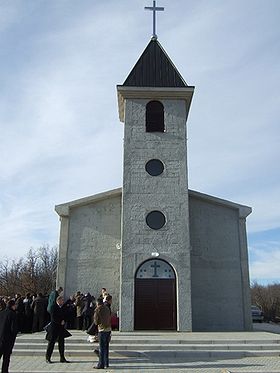 L'église de Donji Gradac