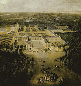 Le Grand Trianon vers 1700.