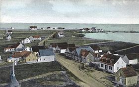 Grande-Rivière vue de l'est, vers 1910