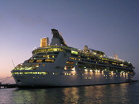 Grandeur of the Seas Royal Caribbean Cozumel Dusk.jpg