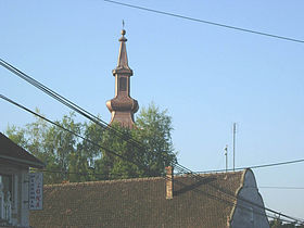 L'église orthodoxe roumaine de Grebenac