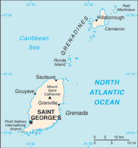 Localisation de Saint-Georges (Grenade)