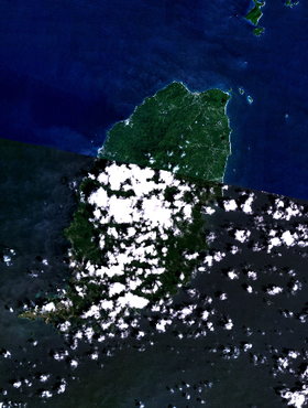 Image satellite de la Grenade.