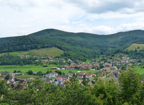 Griesbach-au-Val vu depuis Gunsbach