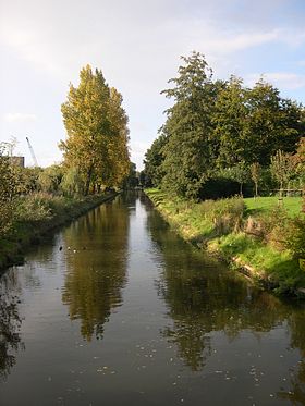 Vue du canal près de Veenendaal