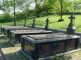 Les tombes des Obrenović à Brusnica