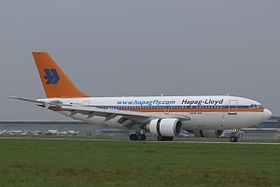 Un autre A310 de Hapag-Lloyd, semblable à l'appareil accidenté.
