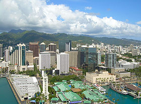 Une vue d'Honolulu