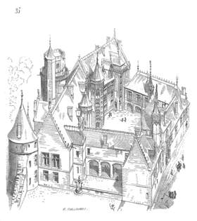 Le palais en 1890