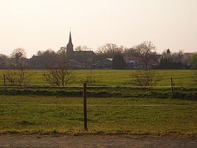 Localisation de Hulsel dans la commune de Reusel-De Mierden