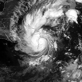 Ouragan Beta le 30 octobre 2005