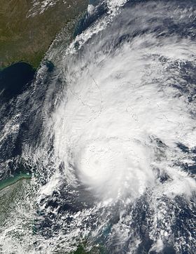 L'ouragan Michelle le 4 novembre