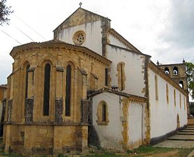 Église de Santa Maria do Olival vue du chevet