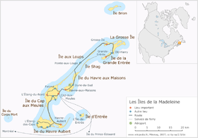 Les îles de la Madeleine