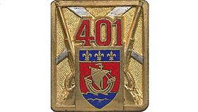Insigne régimentaire du 401e Régiment dArtillerie Antiaérienne.jpg