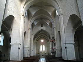 Intérieur de l'église d'Autrey-les-Gray