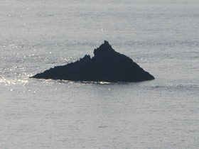 Vue de l'île de la Corne.