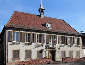 La mairie d'Issenheim