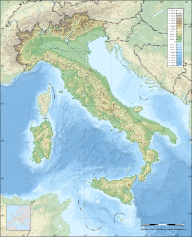 carte : Géographie de l'Italie