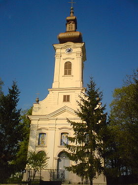 L'église orthodoxe d'Izbište