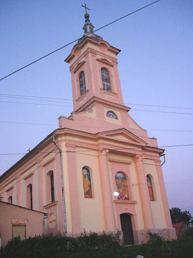 L'église orthodoxe roumaine de Jablanka