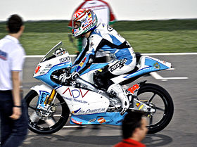 Johann Zarco au Grand Prix moto du Qatar 2010