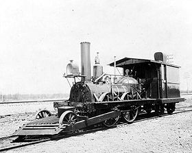 La locomotive vers 1893