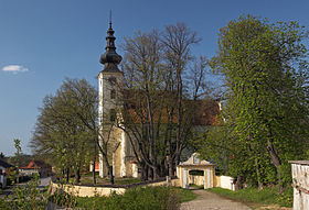 L'église de Kamenný Újezd.