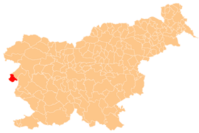 Localisation de Brda (Slovénie)